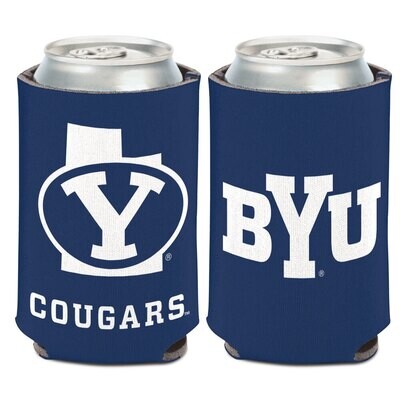 BYU Cougars 12 Ounce Can Cooler Koozie BYU Cougars 12 Ounce Can Cooler Koozie