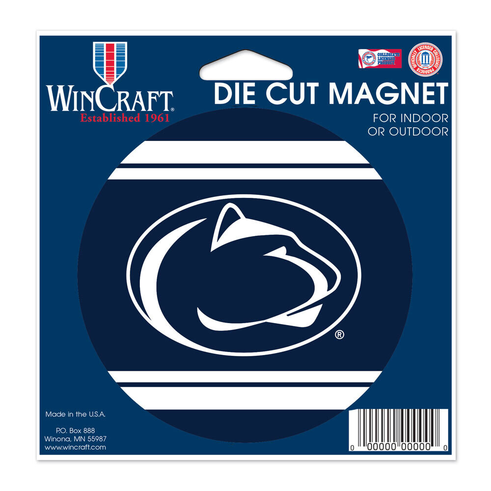 Penn State Nittany Lions Die Cut Logo Magnet