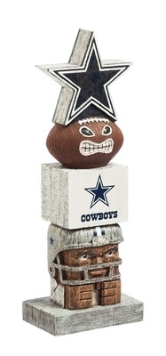 Dallas Cowboys Tiki Totem Team Statue