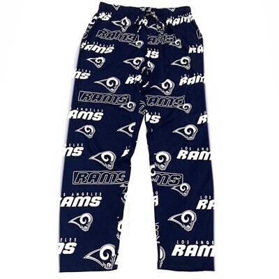 Los Angeles Rams Men's Concepts Sport Slide All Over Print Pajama Pants