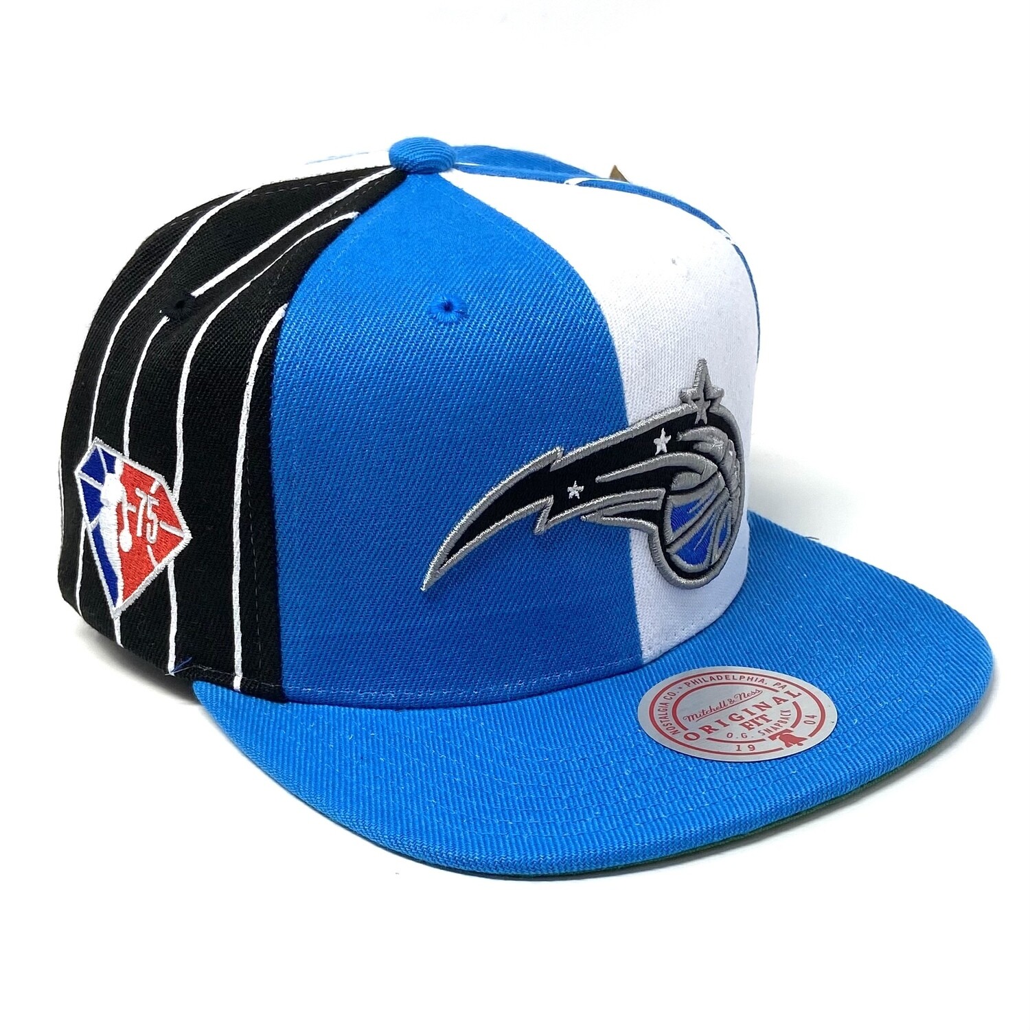 Orlando Magic Men’s Mitchell & Ness Blue NBA 75th Anniversary Snapback Hat