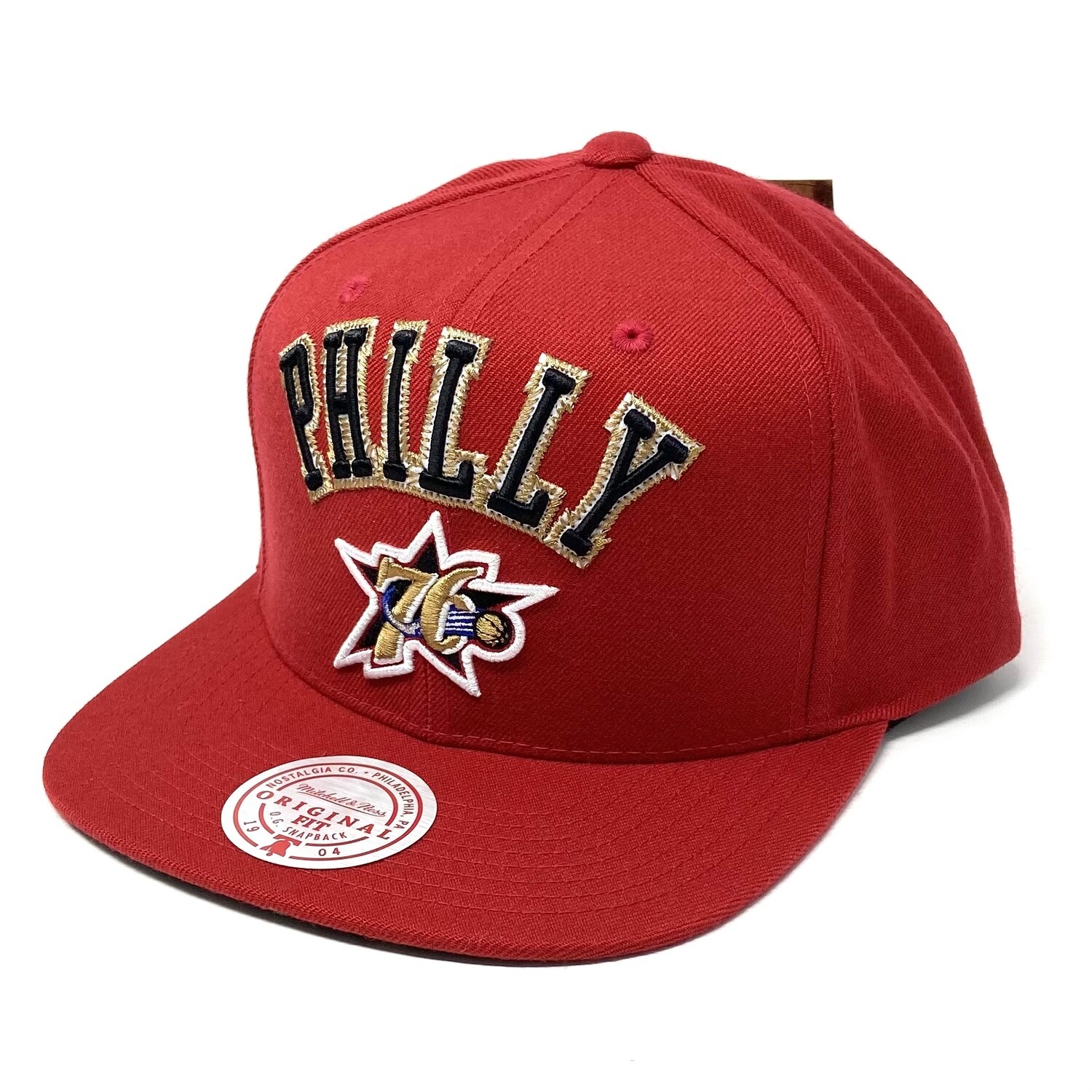 Philadelphia 76ers Philly Men’s Mitchell & Ness NBA Zig Zag Snapback Hat