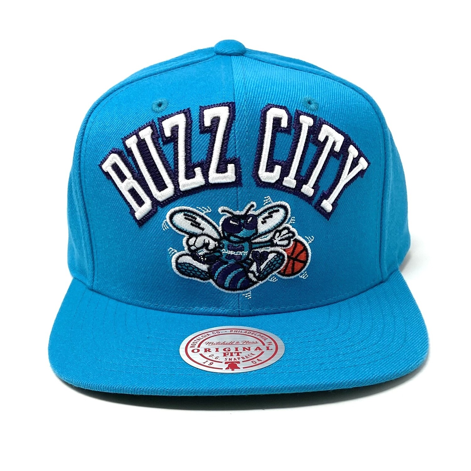 Charlotte Hornets Buzz City Men’s Mitchell & Ness NBA Zig Zag Snapback Hat