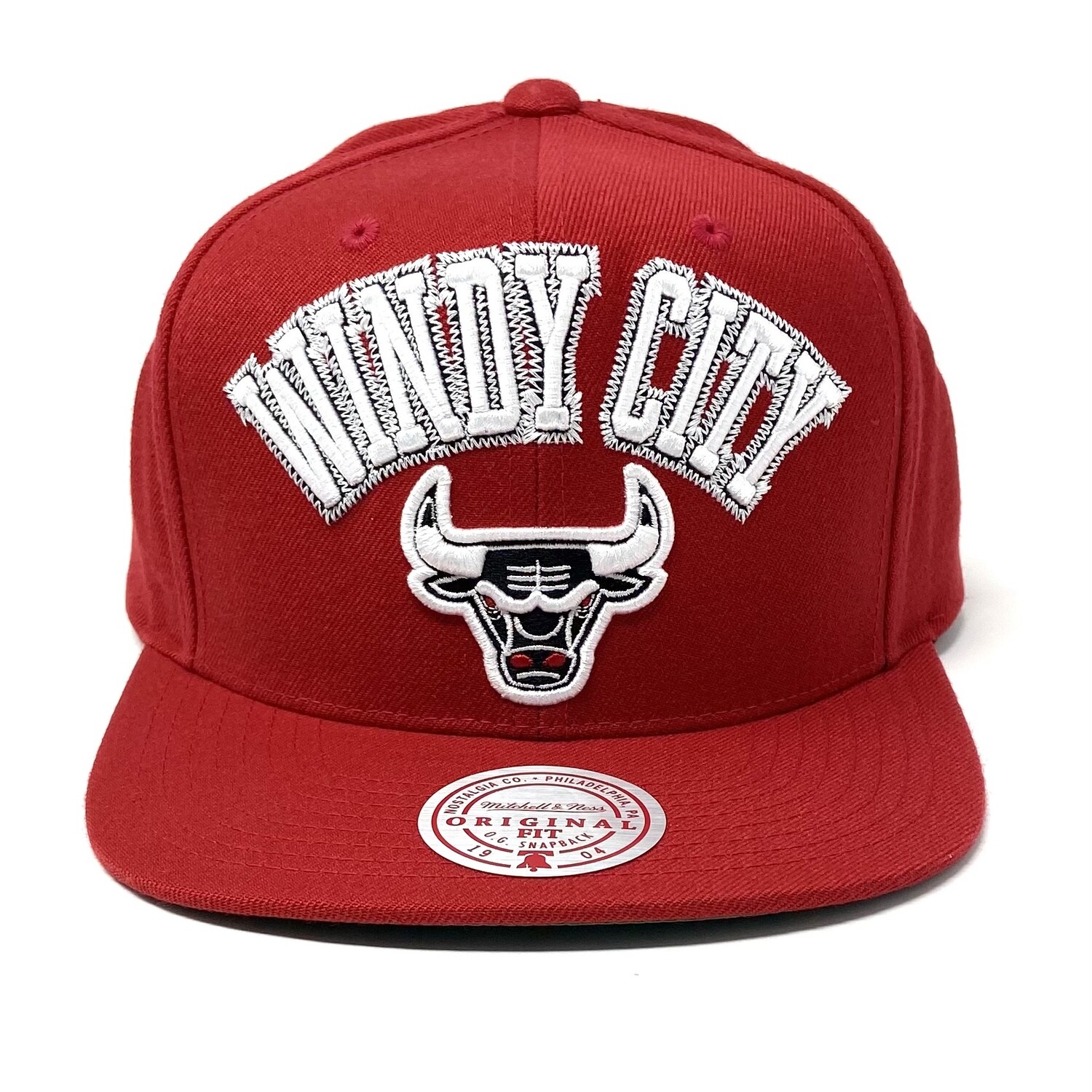 Chicago Bulls Windy City Men’s Mitchell & Ness NBA Zig Zag Snapback Hat