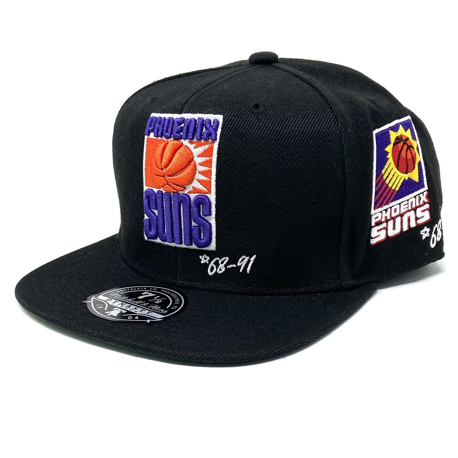 Phoenix Suns Men’s Mitchell & Ness Black Hardwood Classics Timeline Fitted Hat