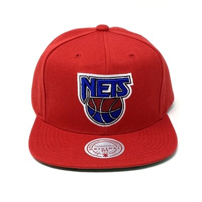 New Jersey Nets Men’s Mitchell & Ness NBA Core Basic Snapback Hat
