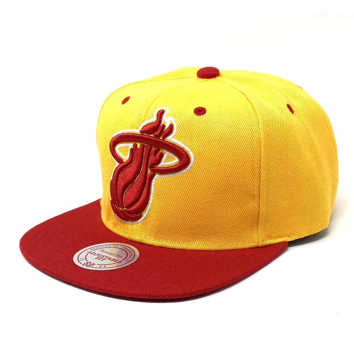 Miami Heat Men’s Mitchell & Ness NBA Core Snapback Hat
