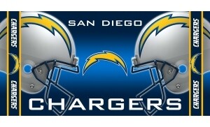 San Diego Chargers Beach Towel