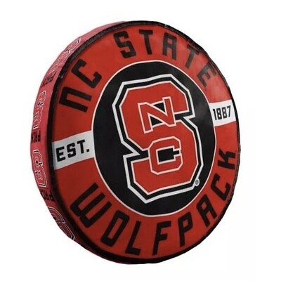 NC State Wolfpack Super Plush Travel Cloud Pillow