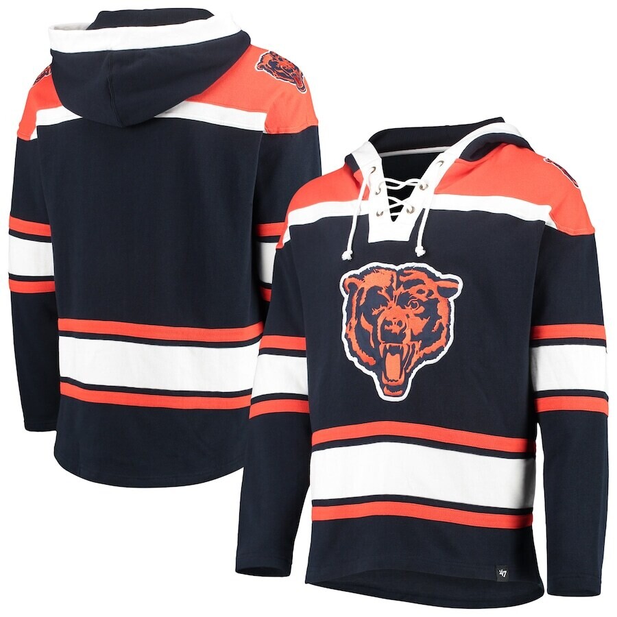 Chicago Bears Men’s 47 Lacer V-Neck Pullover Hoodie