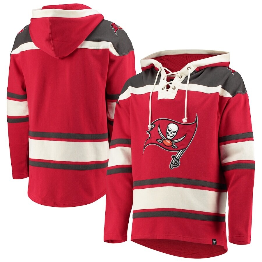 Tampa Bay Buccaneers Men’s 47 Lacer V-Neck Pullover Hoodie