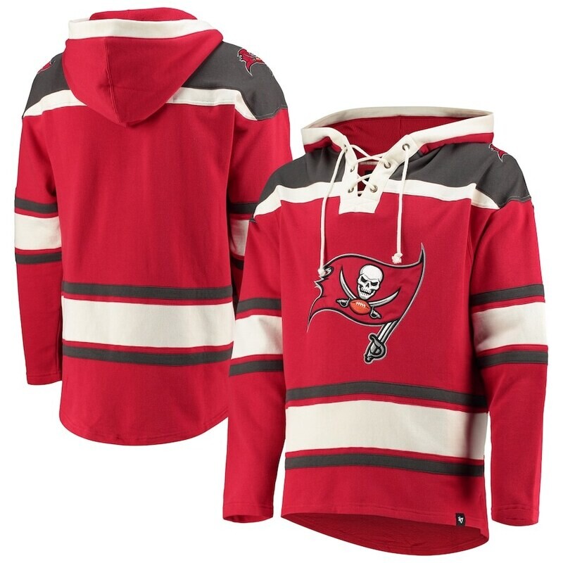 Tampa Bay Buccaneers Men’s 47 Lacer V-Neck Pullover Hoodie