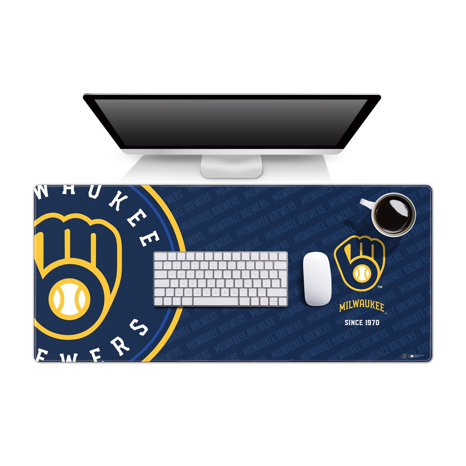 Milwaukee Brewers Logo Deskpad