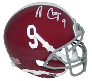 NCAA Autographed Mini Helmets