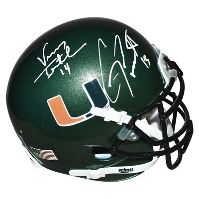 NCAA Autographed Full Size Helmets