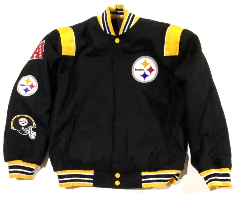 Pittsburgh Steelers Men’s AFC Reversible Full Button Jacket