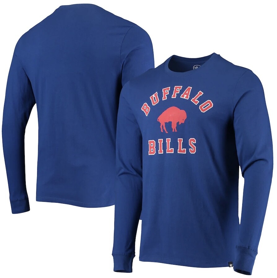 Buffalo Bills Men’s Royal Blue 47 Brand Long Sleeve Shirt