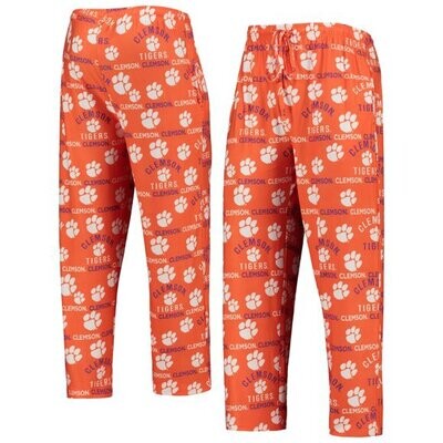 Clemson Tigers Men's Concepts Sport Flagship Knit Pajama Pants