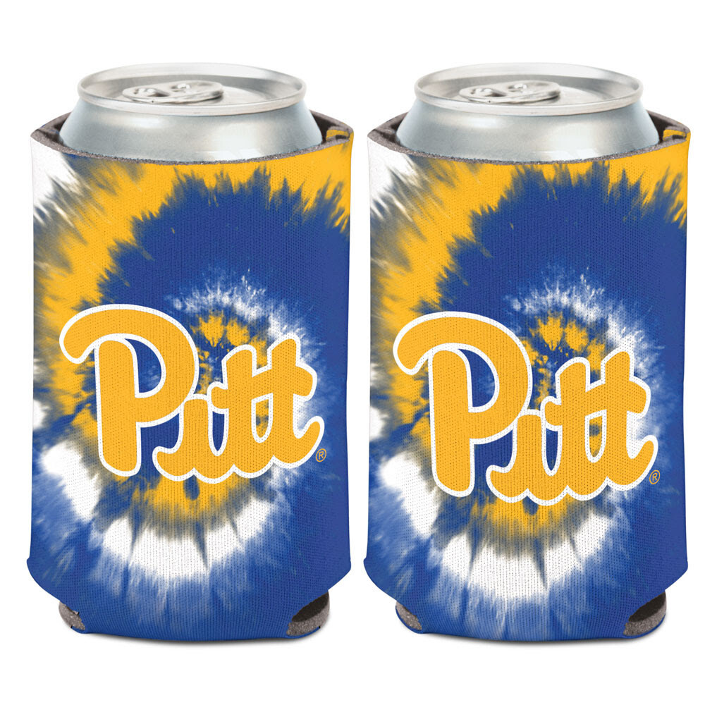 Pitt Panthers Tie-Dye 12 Ounce Can Cooler Koozie