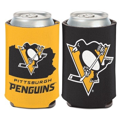 Pittsburgh Penguins State 12 Ounce Can Cooler Koozie