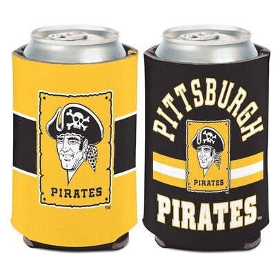 Pittsburgh Pirates Stripe 12 Ounce Can Cooler Koozie