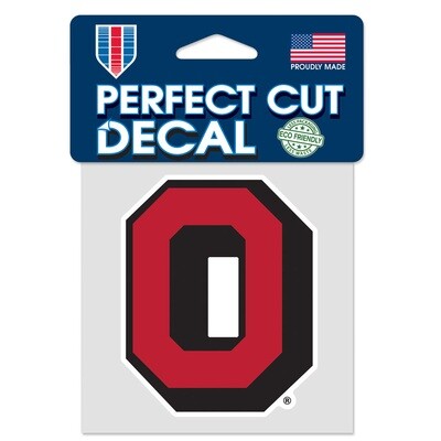 Ohio State Buckeyes  4" x 4" Perfect Cut Color Decal