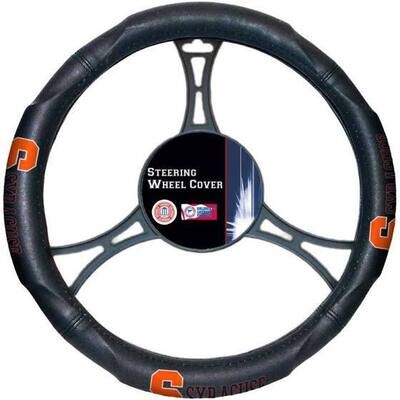Syracuse Orange Rubber Car Steering Wheel Cover Syracuse Orange Rubber Car Steering Wheel Cover