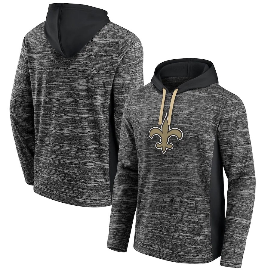 New Orleans Saints Men’s Fanatics Instant Replay Pullover Hoodie