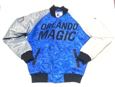 Orlando Magic Men's Satin Tri-Color Starter Jacket