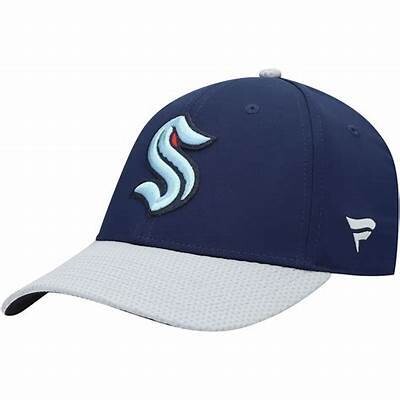 Seattle Kraken Men's Fanatics Branded Navy Primary Logo Snapback Hat