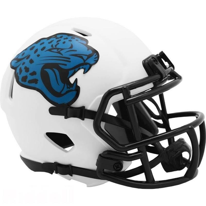 Jacksonville Jaguars Lunar Riddell Eclipse Mini Helmet