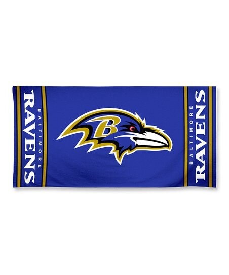 Baltimore Ravens Beach Towel