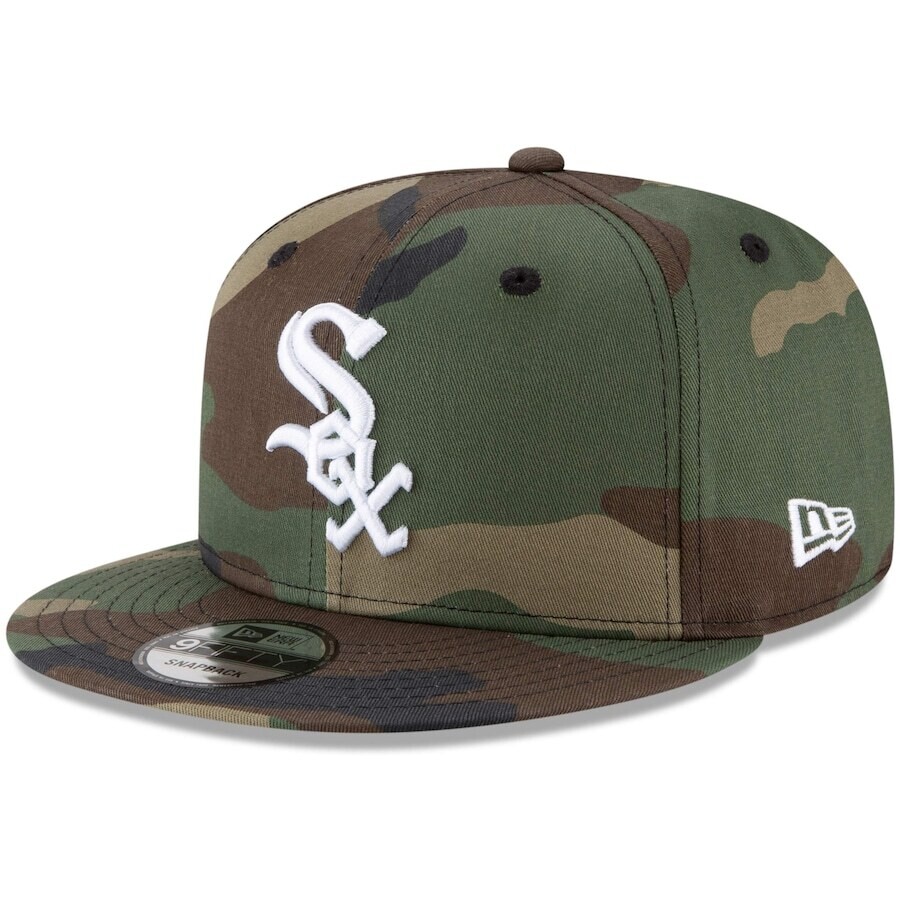 Chicago White Sox Men's Camo New Era 9Fifty Snapback Hat