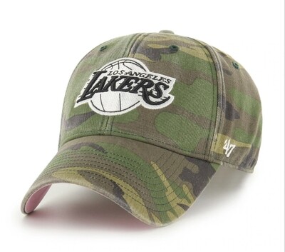 Los Angeles Lakers Men's Legend Camo MVP Adjustable Style 47 Brand Hat