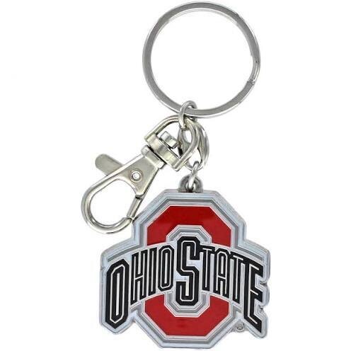 Ohio State Buckeyes State Key Ring