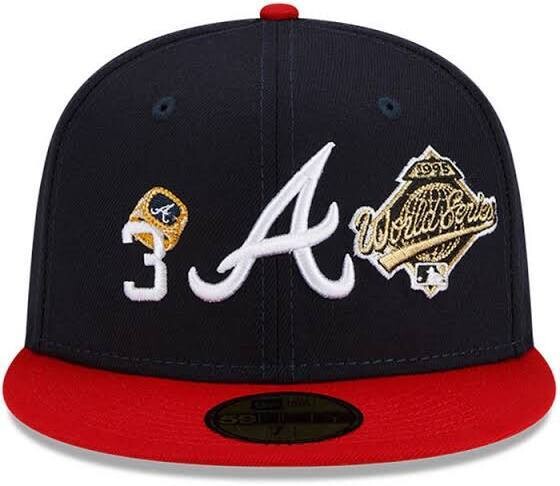 atlanta braves hat world series