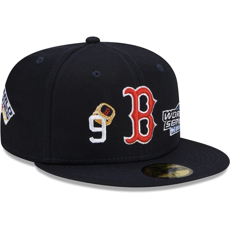 Boston Red Sox Men’s New Era 59Fifty 9x World Series Champions Edition Fitted Hat
