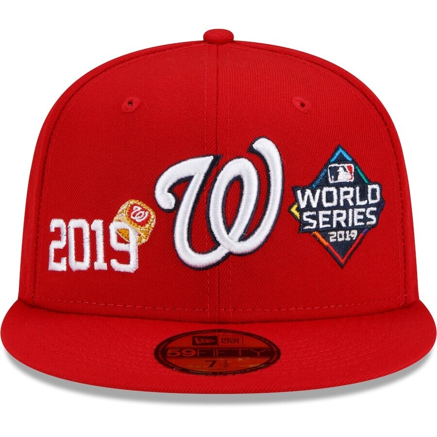 Washington Nationals Men’s New Era 59Fifty 2019 World Series Champions Edition Fitted Hat
