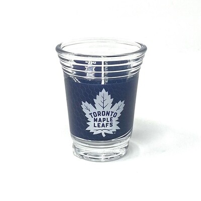 Toronto Maple Leafs 2 Ounce Party Shot Glass Toronto Maple Leafs 2 Ounce Party Shot Glass