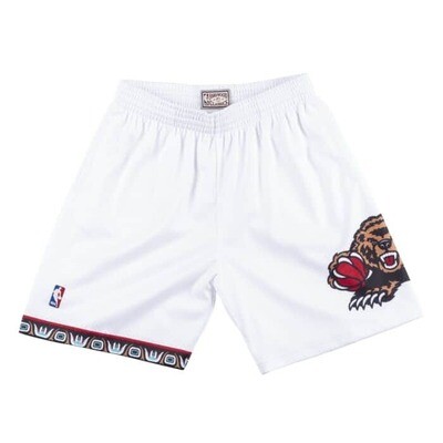 Memphis Grizzlies 98-99 Men's White Mitchell & Ness Swingman Shorts