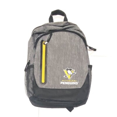 Pittsburgh Penguins Heathered Gray Backpack