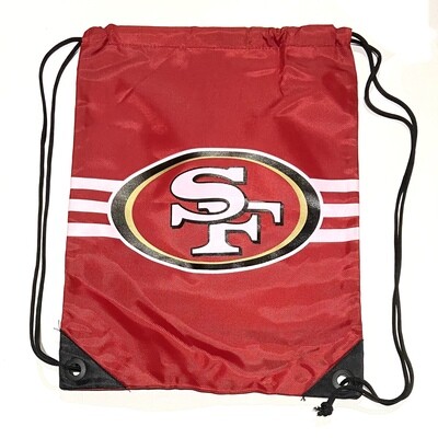 San Francisco 49ers Drawstring Backpack