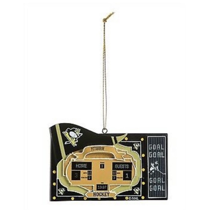 Pittsburgh Penguins Scoreboard Ornament