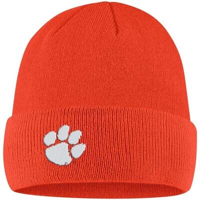 Clemson Tigers Men's Top of the World Cuffed Knit Hat