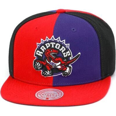 Toronto Raptors Men’s Mitchell & Ness Pinwheel Snapback Adjustable Hat