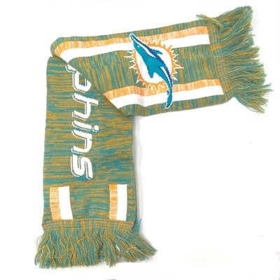 Miami Dolphins Adult Knit Scarf