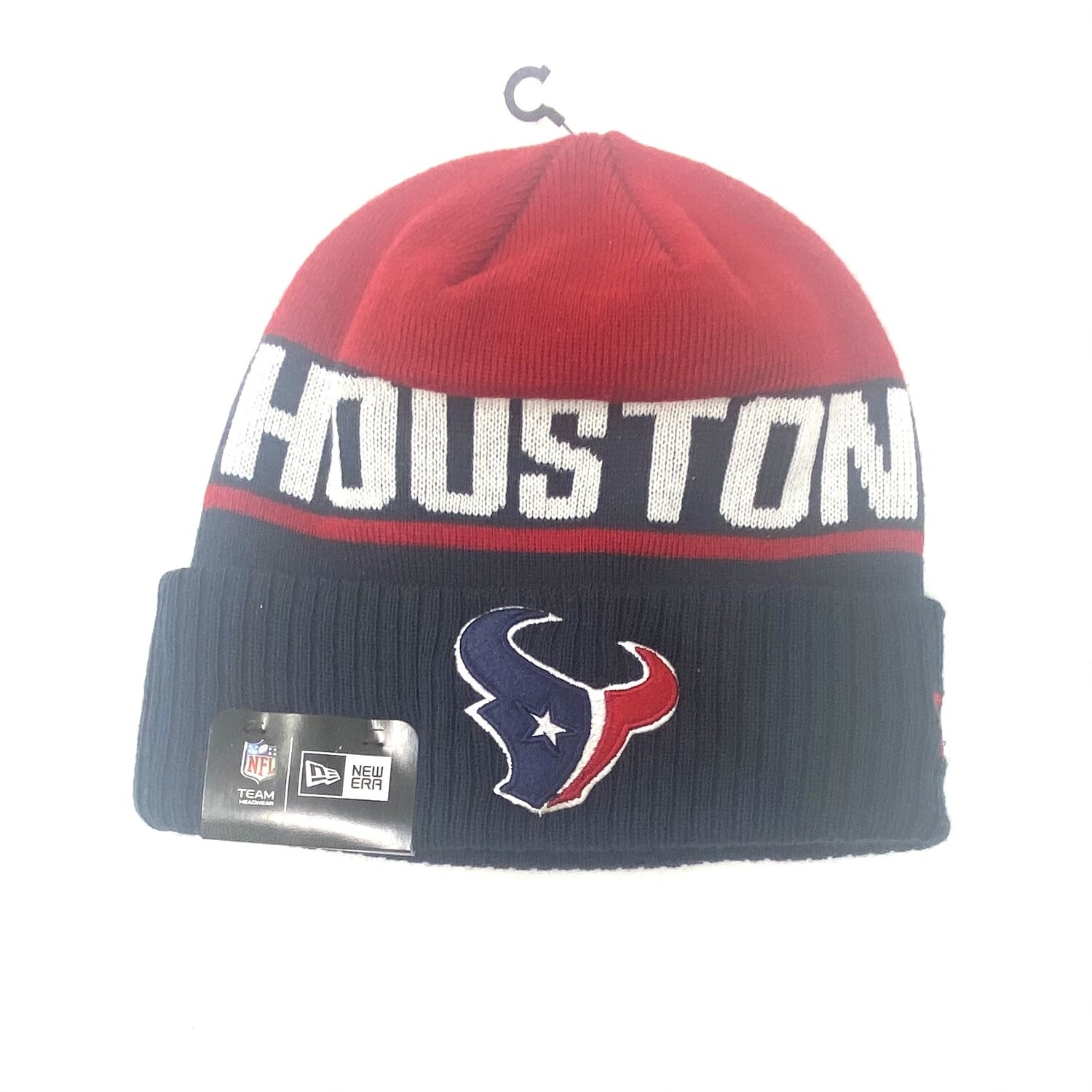 Houston Texans Men's New Era Chilled Cuffed Knit Hat
