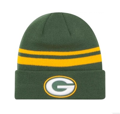 Green Bay Packers Men's New Era Cuffed Knit Hat Green Bay Packers Men's New Era Cuffed Knit Hat