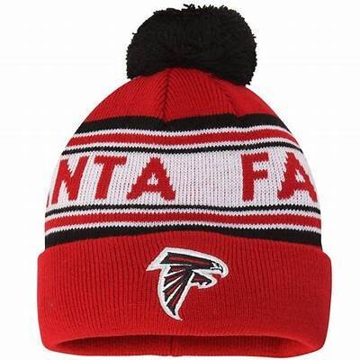 Atlanta Falcons Baby Toddler Cuffed Pom Knit Hat Atlanta Falcons Baby Toddler Cuffed Pom Knit Hat