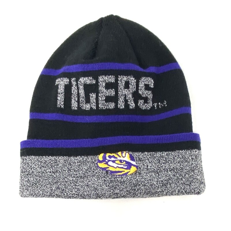 LSU Tigers Men's Top of the World Cuffed Knit Hat LSU Tigers Men's Top of the World Cuffed Knit Hat